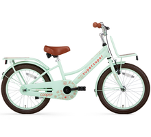 Supersuper Cooper Bamboo Meisjesfiets 18 inch Pistache