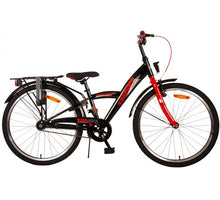 Volare Thombike Kinderfiets Jongens 24 inch Zwart Rood
