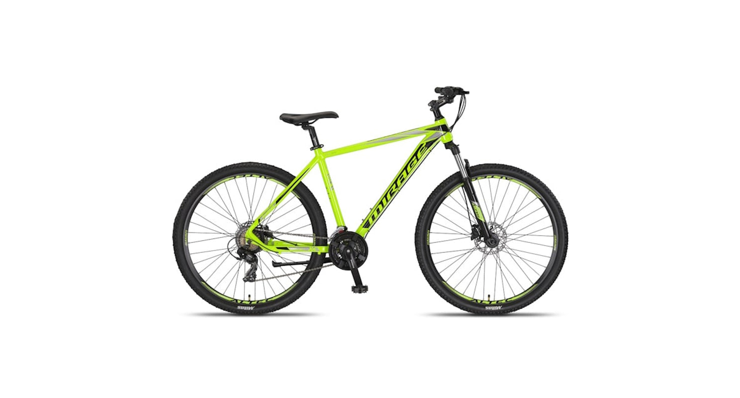 umit mirage mountainbike Umit Mirage HYD MTB 21 Speed 29 inch 50 cm Lime
