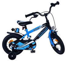 Volare Sportivo Kinderfiets Jongens 12 inch Blauw Zwart