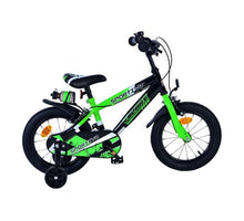 Volare Sportivo Kinderfiets Jongens 14 inch Groen Zwart Twee Handremmen