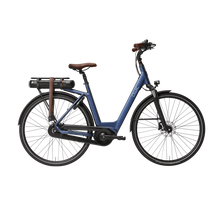 Qwic Echo Daily S Elektrische Fiets Midnight Blue / Dark Brown