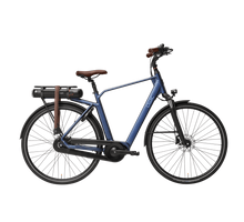 Qwic Echo Daily XL Elektrische Herenfiets Midnight Blue / Dark Brown