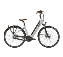 Qwic Inter Plus S Elektrische Fiets Chalk White / Light Brown