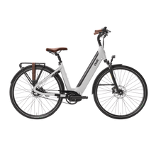 Qwic Inter Tour M Elektrische Fiets Chalk White / Dark Brown