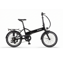 Puch E-Easy Elektrische Vouwfiets Black Glossy