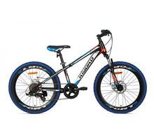 Kiyoko 7 Speed Mountainbike 24 inch Zwart Blauw