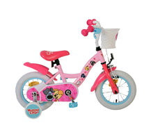 Woezel & Pip Meisjesfiets 12 inch Roze